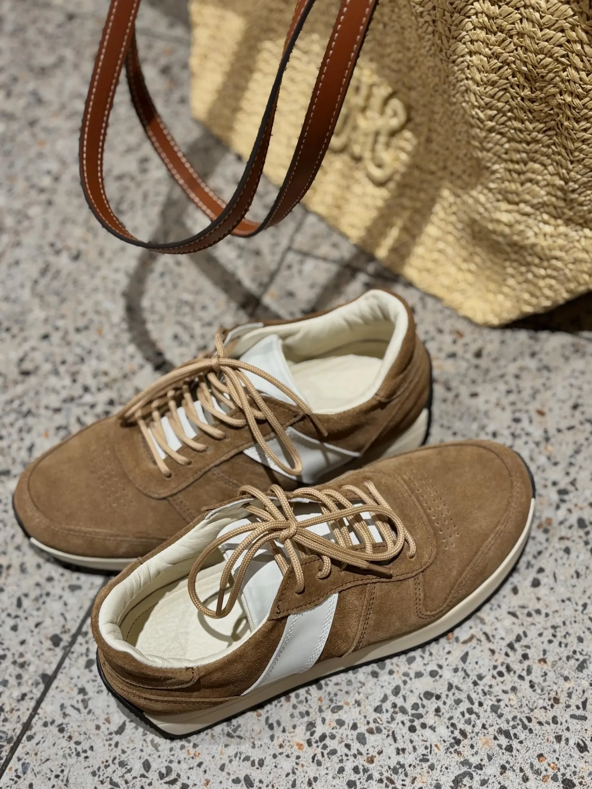 Retro Brown Suede Shoes Handmade Women S Casual Retro Brown Suede Shoes Handmade Women S Casual